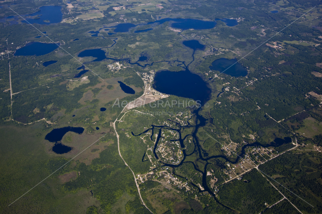 Tubbs Lake in Mecosta County, Michigan